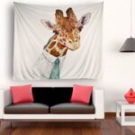 Tapestries Giraffe Digital Print Tapestry