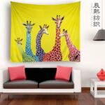 Tapestries Giraffe Digital Print Tapestry