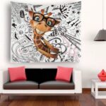 Tapestries Giraffe Digital Print Tapestry