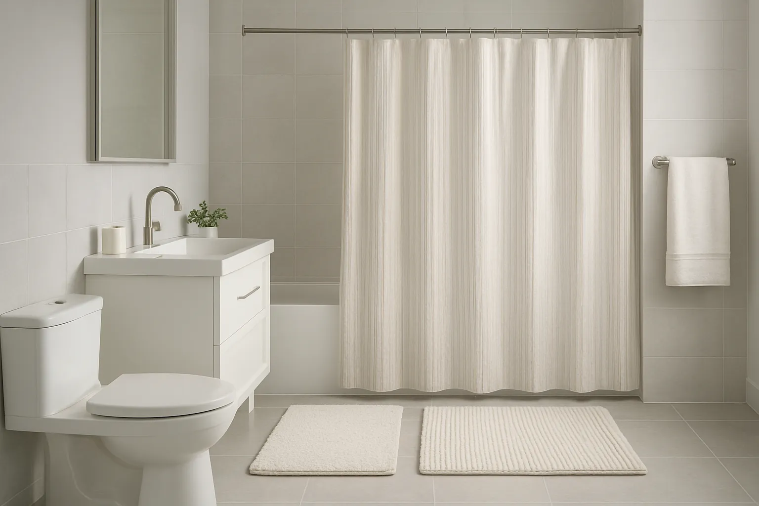 Essential Bathroom Decor: Sourcing Bath Mats and Shower Curtains for Your Business
